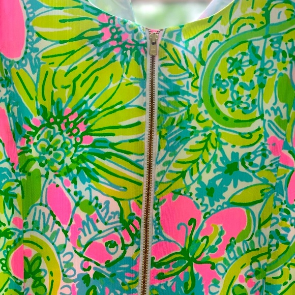 Lilly Pulitzer multi colored dress worn one time - Picture 5 of 5